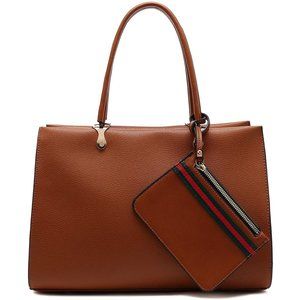 Women's brown handbag small purse